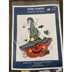 Imaginating Peter Pumpkin Cross Stitch Kit #2727 Brand New